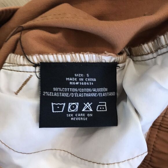 Revenge Men’s Stretch Twill Jogger, size S by XS Apparel, burnt orange, nwt - Picture 8 of 14